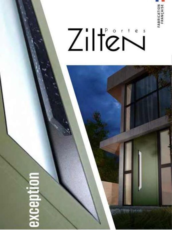 Couverture de la brochure Portes d'entrée aluminium