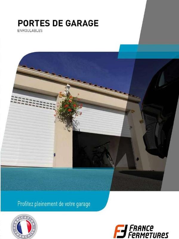 Couverture de la brochure Portes de garage enroulables